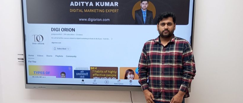 Aditya Mishra Digi Orion Founder